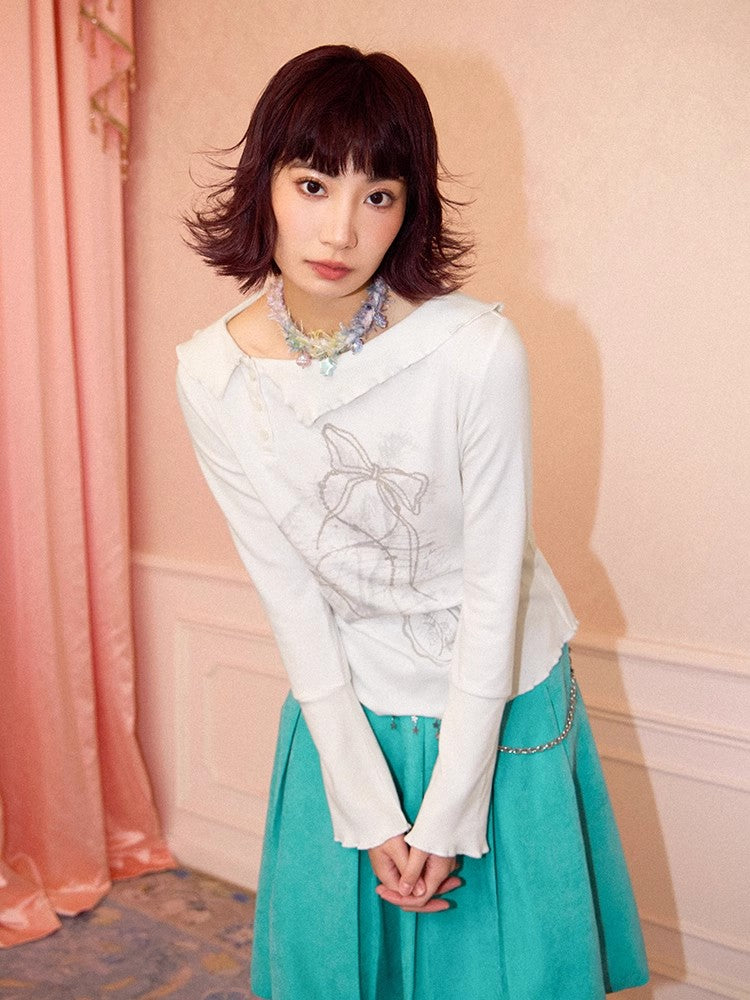 Chemical girl long sleeve t-shirt【s0000011546】