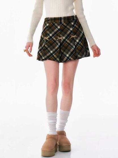 A-LINE PLAID SKIRT [S0000010164]