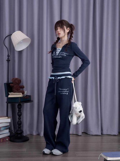 DOUBLE WAIST SWEATPANTS [S0000010679]