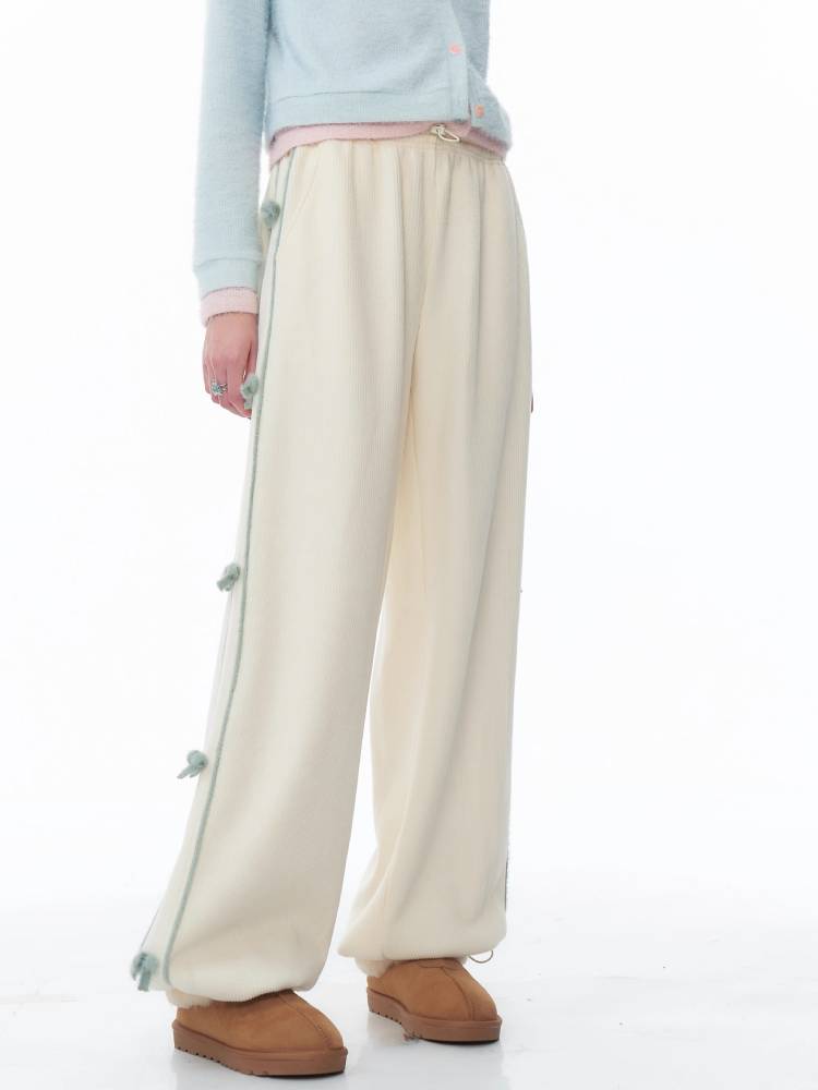 Straight wide leg casual sweatpants【s0000011074】