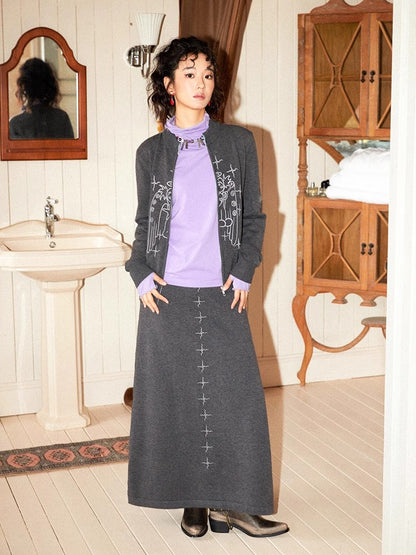 A-line loose long skirt【s0000011114】
