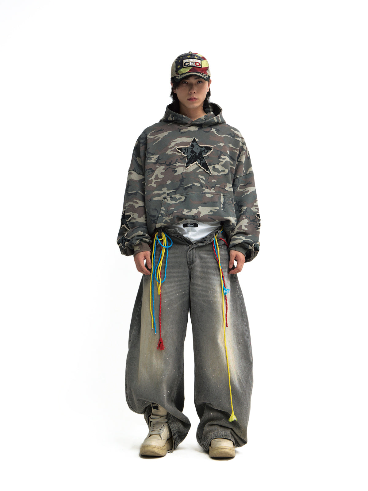 Camouflage Hooded Sweatshirt【s0000011694】