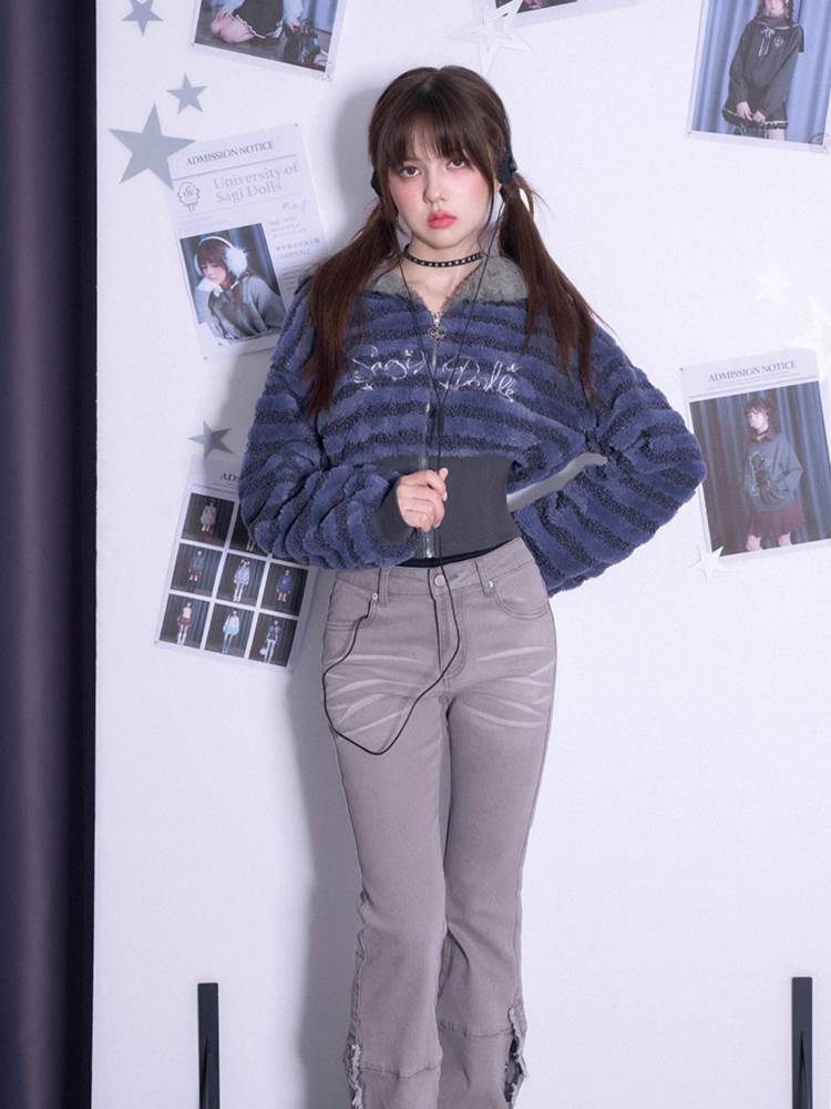 두꺼운 선원 칼라 코트 [S0000011290]