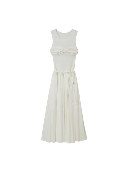 Classic pleated dress【s0000007604】