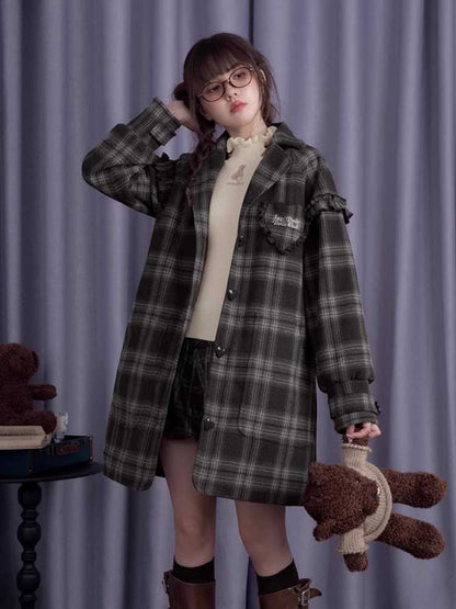 Cute College Style Coat [S0000010694]