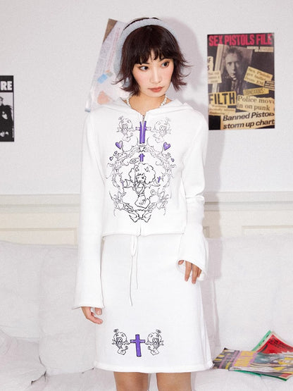 A-line knit skirt【s0000011121】