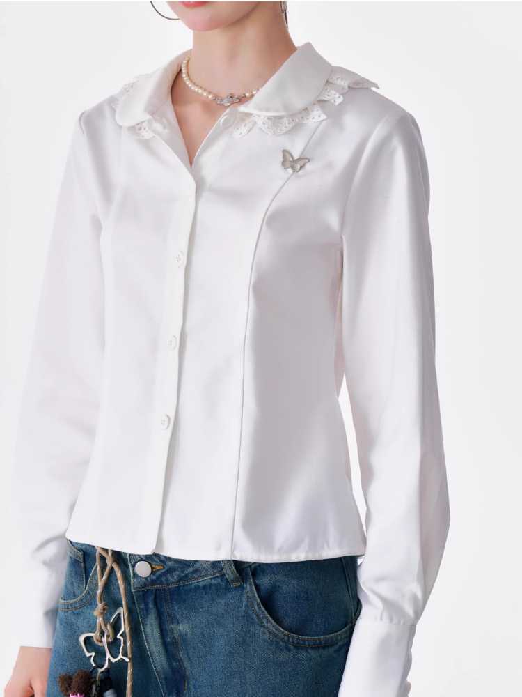 Slim Fit Long Sleeve Shirt [S0000010171]