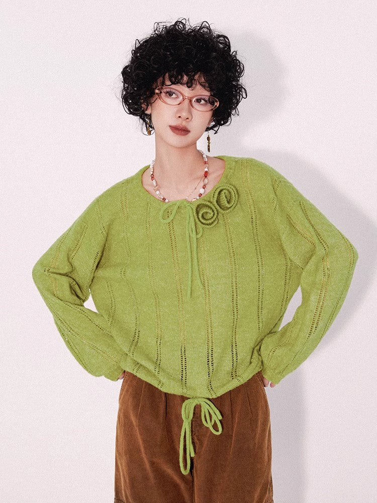 Retro casual sweater【s0000009798】