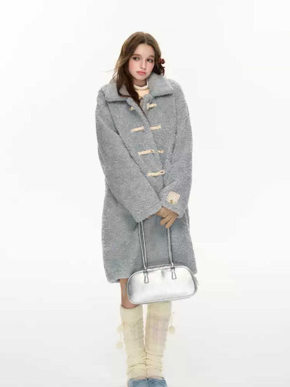 Horn Button Mid-LENGTH COAT [S0000010612]