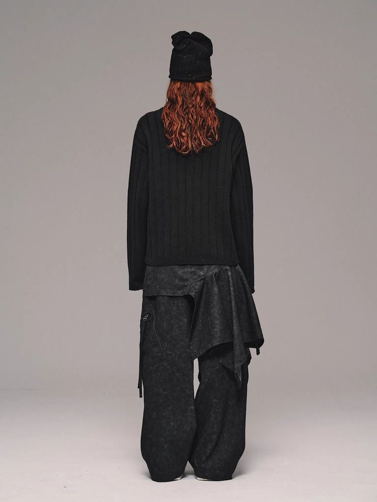 Wide leg casual pants【s0000011463】