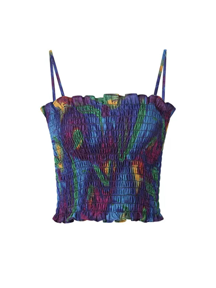 Summer 4-color short camisole【s0000007806】