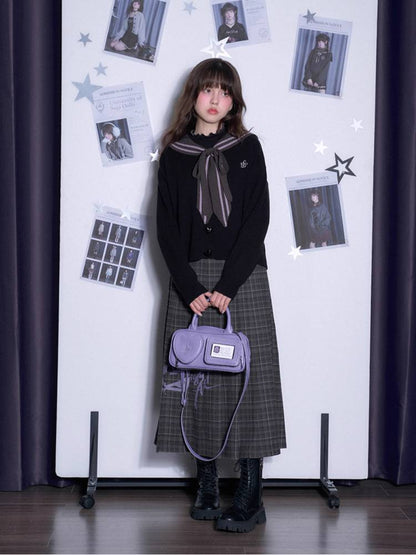 Sailor style knit cardigan【s0000011296】