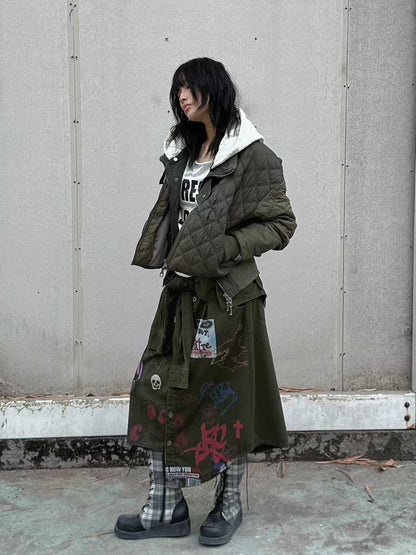 Short Cotton Coat [S0000010559]