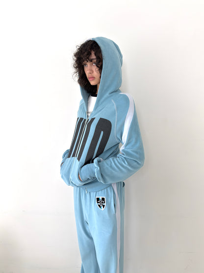 Color-Blocked Relaxed-Fit Hooded Sweatshirt【s0000014209】