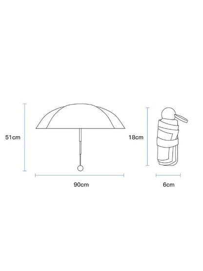 Sunscreen retro bear umbrella【s0000009048】