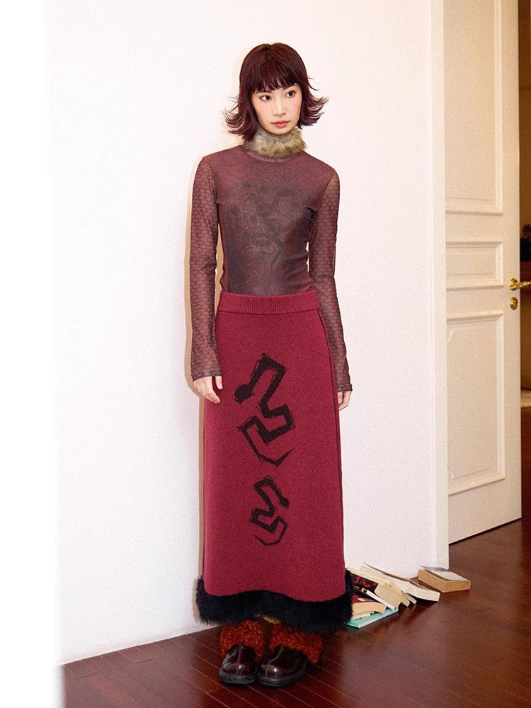 Chemical Girl printed long sleeve T-shirt【s0000011551】