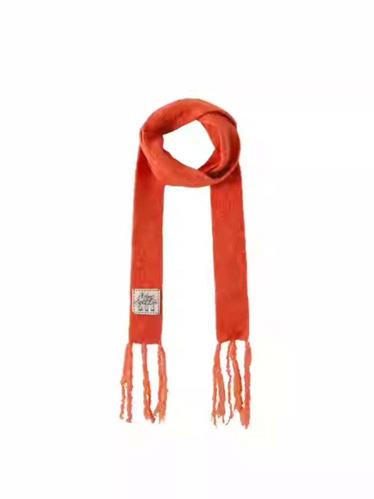 Alpaca wool scarf【s0000011396】
