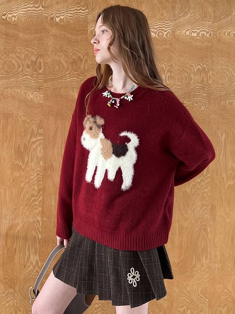 Cute animal sweater【s0000010838】