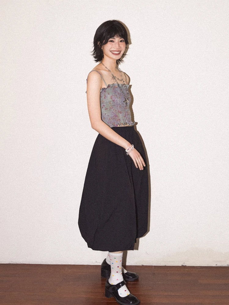 Summer 4-color short camisole【s0000007806】