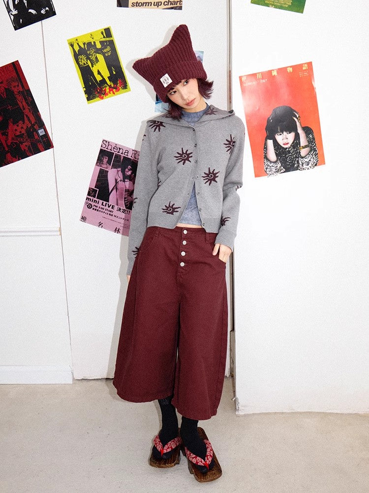 Chemical girl low rise wide leg pants【s0000011549】