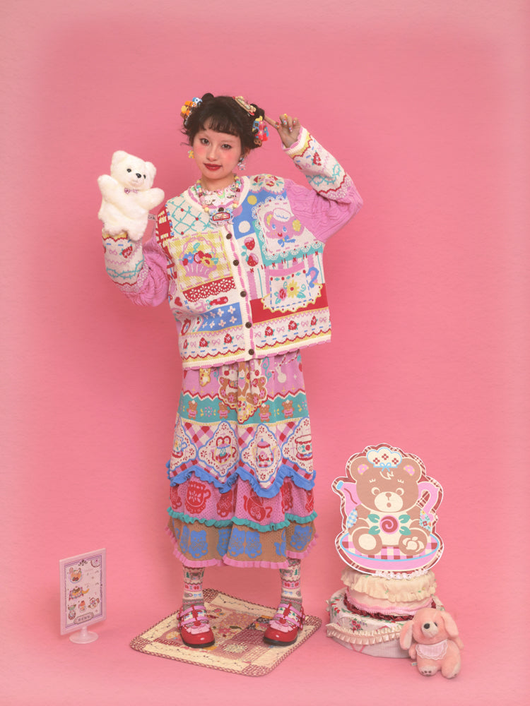 PEPLUM KNIT 가디건 [S0000011330]