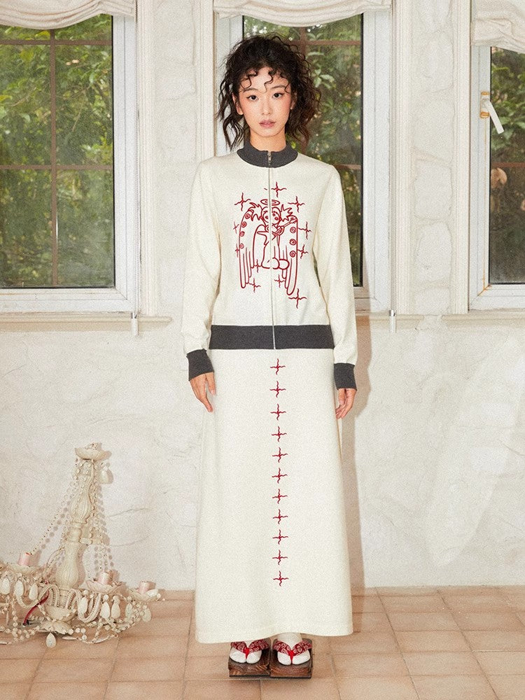 A-line loose long skirt【s0000011114】