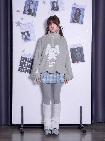 Puppy loose sweater【s0000011093】