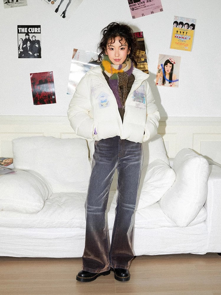 Soft striped scarf【s0000011115】