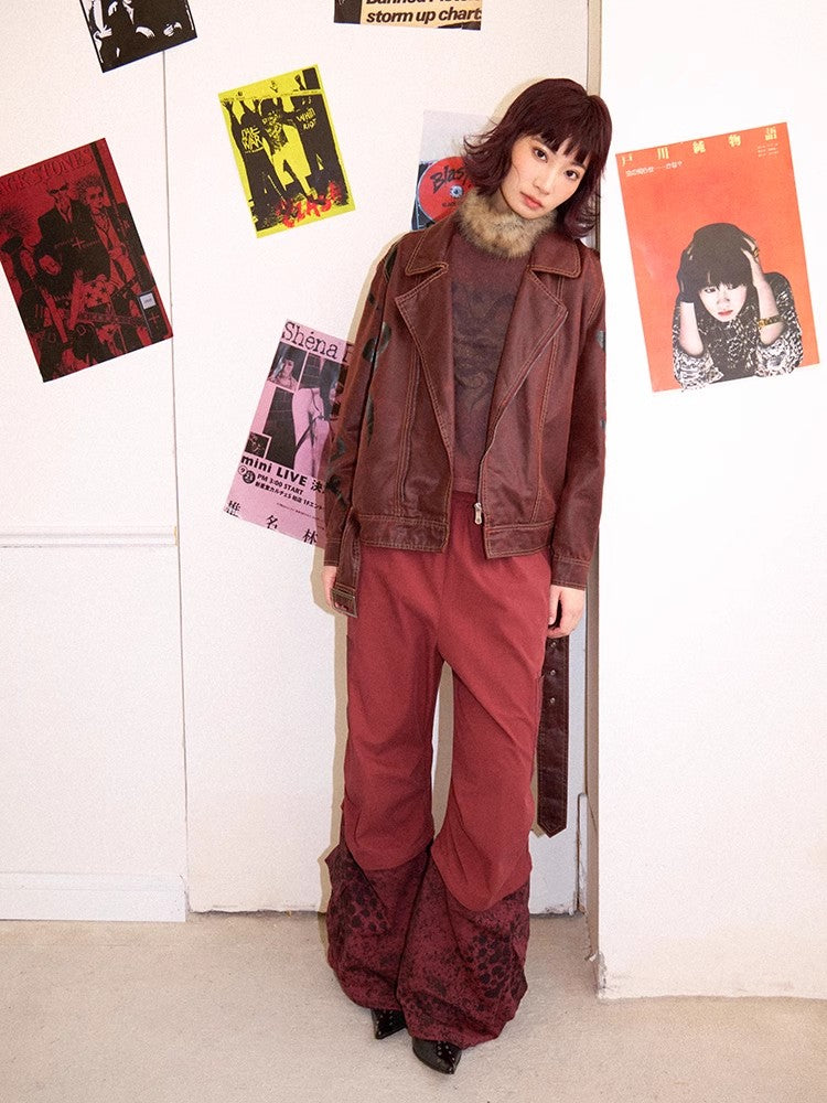 Chemical Girl printed long sleeve T-shirt【s0000011551】