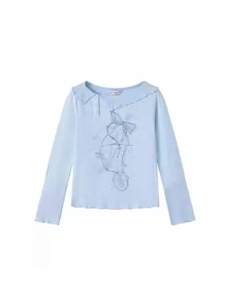 Chemical girl long sleeve t-shirt【s0000011546】