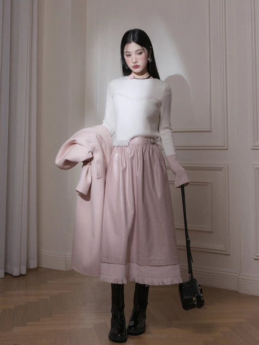 Romantic wool tops【s0000005810】