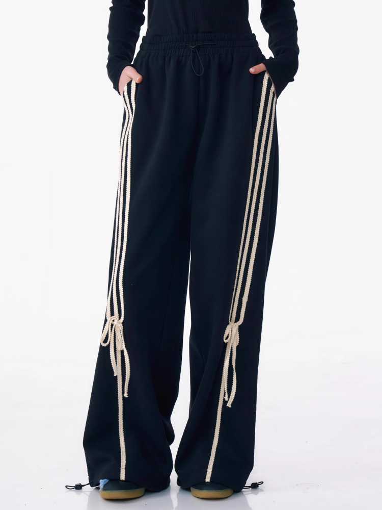 Straight Wide Leg Casual SweatPants [S0000010176]