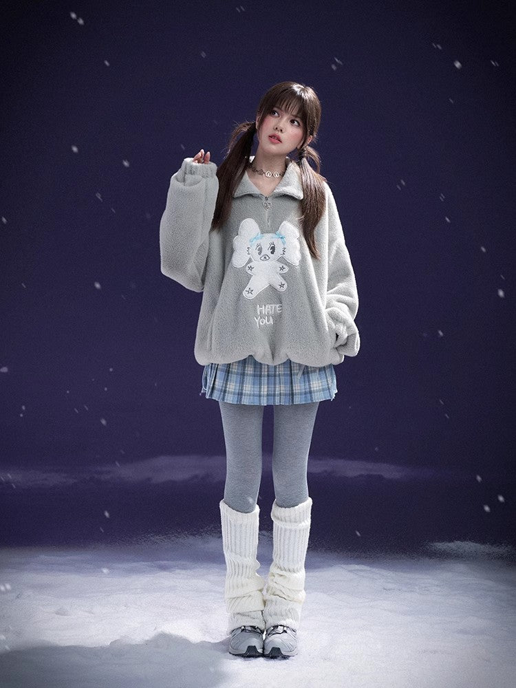 Puppy loose sweater【s0000011093】