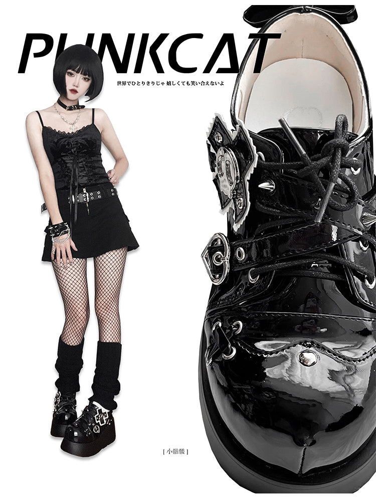 Hot girl original punk style platform shoes【s0000006208】