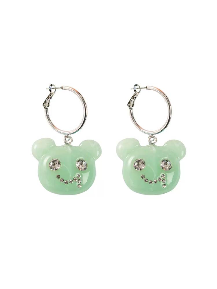 Bear acrylic bead accessory【s0000008325】 