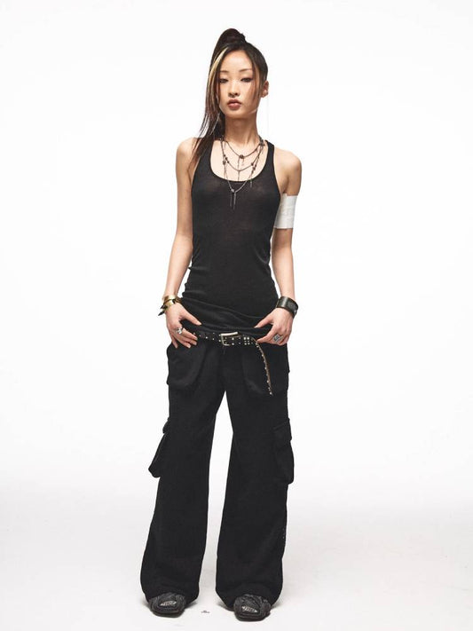 Back print camisole【s0000008444】