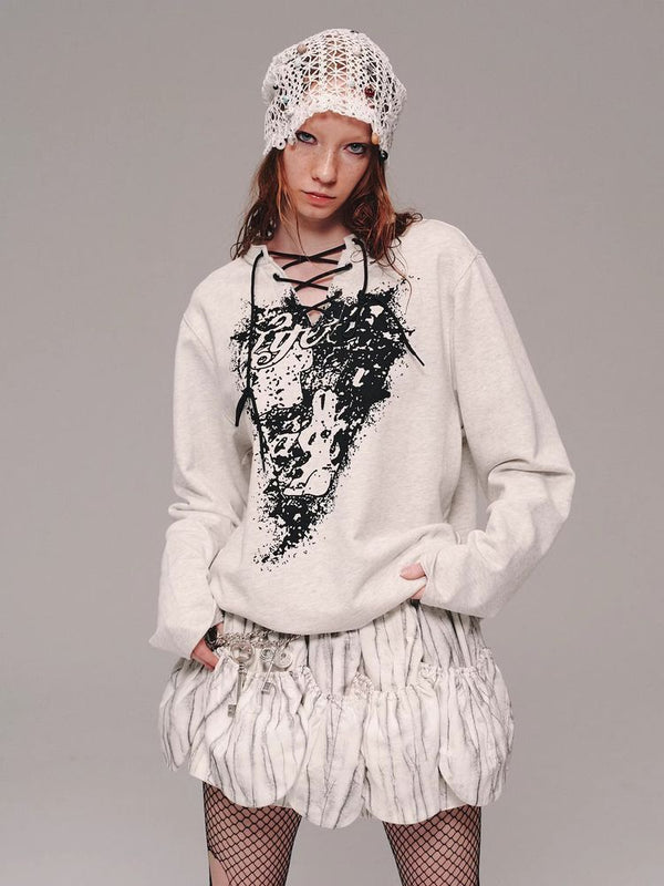 Retro rock sweater【s0000011468】