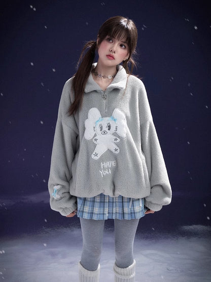 Puppy loose sweater【s0000011093】