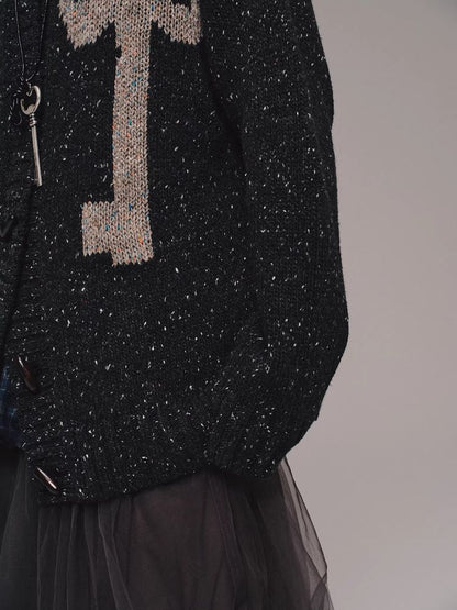Retro cardigan sweater【s0000011461】