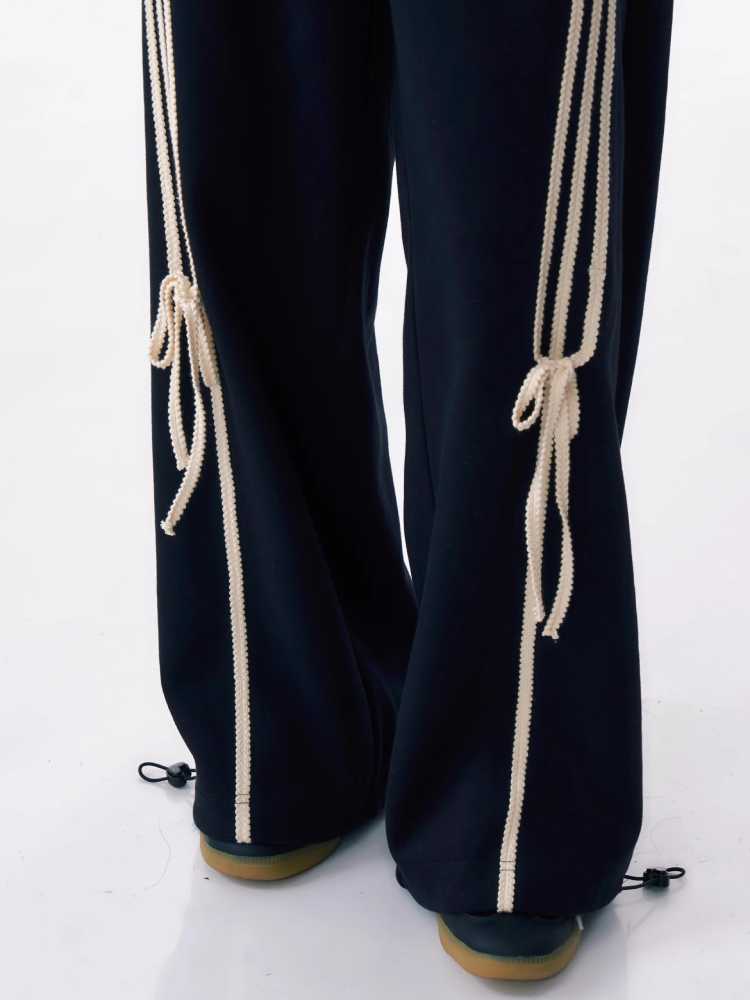 Straight Wide Leg Casual SweatPants [S0000010176]