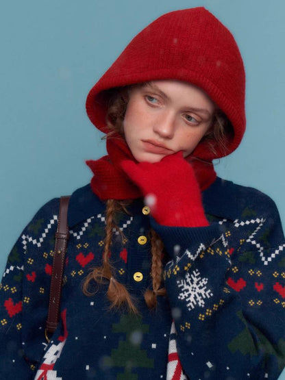 Retro snowman sweater【s0000011072】