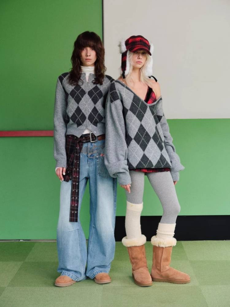 대학 스타일 니트 스웨터 [S0000011376]