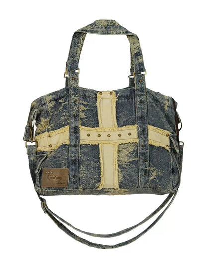 DENIM BIG SHOULDER BAG [S0000009493]