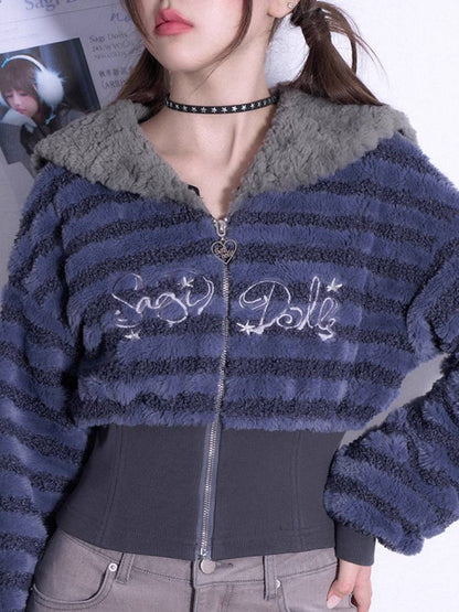 두꺼운 선원 칼라 코트 [S0000011290]