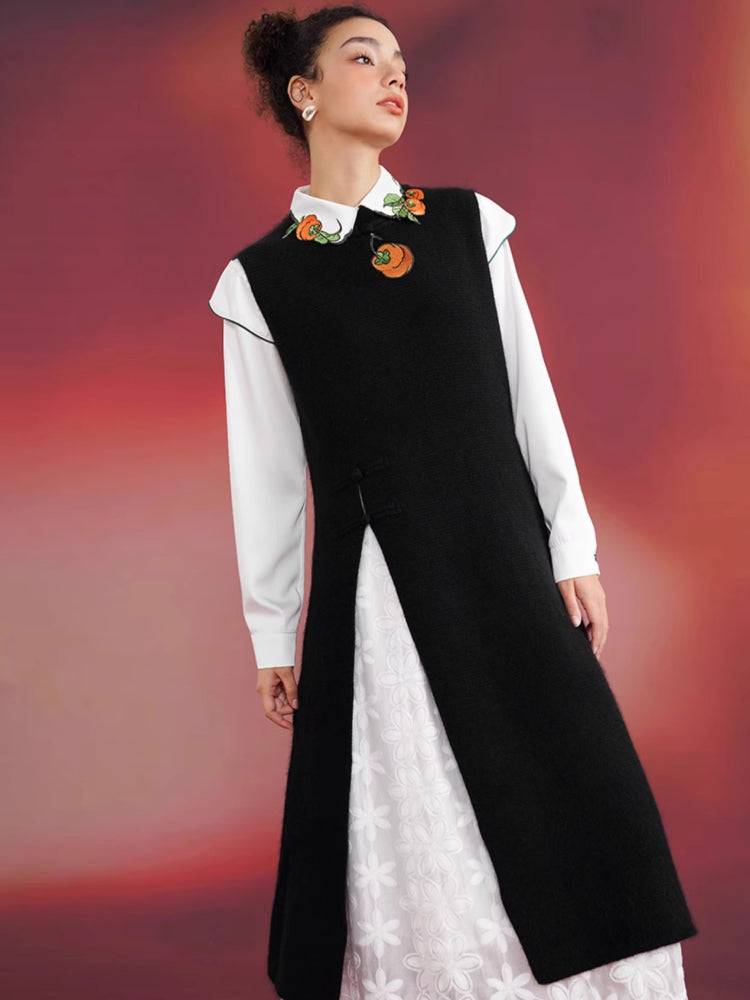 Chinese embroidery retro shirt【s0000006532】