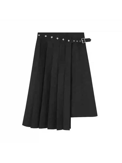 PLEATED LONG SKIRT [S0000010819]