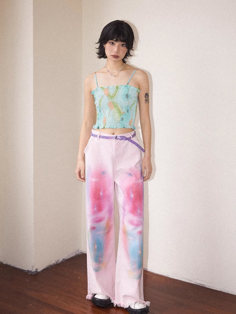 Summer 4-color short camisole【s0000007806】