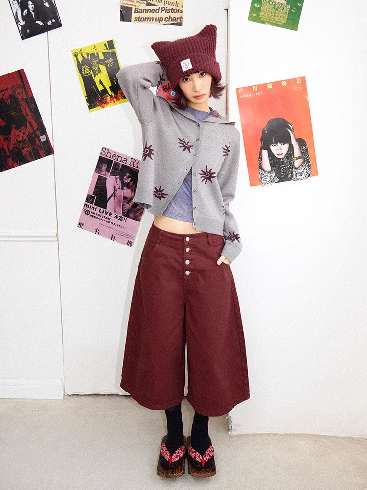 Chemical girl low rise wide leg pants【s0000011549】