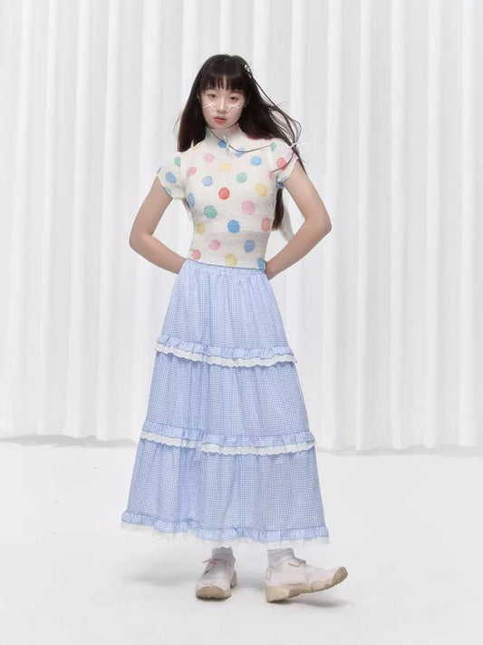 Plaid sweet skirt【s0000008035】