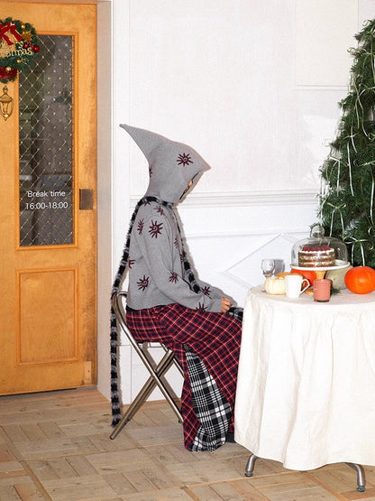 후드 니트 가디건 [S0000011305]